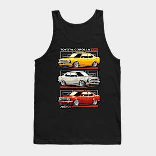 Corolla E20 Retro Car Tank Top